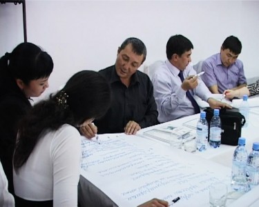 18 участников из трех городов Казахстана в течение двух дней обучались основам мультимедийной журналистике