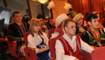На XV Ассамблеи народа Казахстана ЮКО.