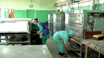 Пекарня, где, по словам Рабиги Кадыровой, приготовили тошнотворный хлеб