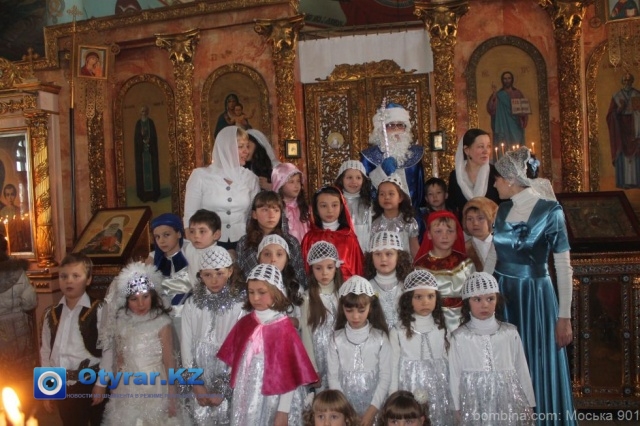 Русская православная церковь поздравила всех южноказахстанцев с Рождеством Христовым