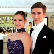 Олег Скиданов и Алена Телеупова, танцевальная пара из Шымкента