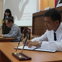 подпись соглашений между Жас буркит и республиканским штабом юноармейских объединений