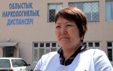 Асем Шаукенбаева, врач-нарколог областного наркологического диспансера