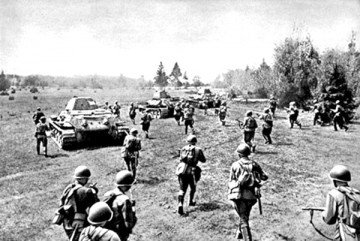 В Курской битве участвовало около 1200 танков