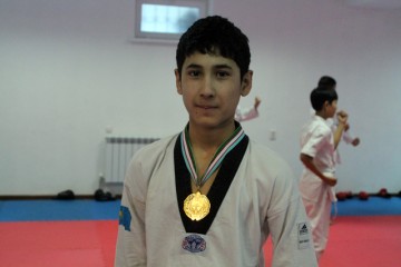 Альбухаир Ирисметов, чемпион международного турнира.