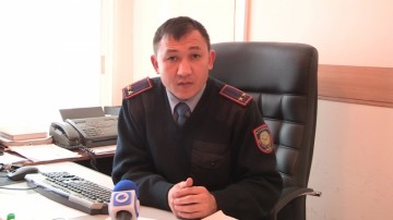 исполняющий обязанности рукводителя отделения организации надзора зо дорожным движением Управления административной полиции ДВД ЮКО Мухтар Нурбаев