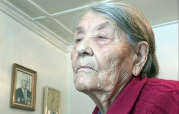 Анна Бишовец, ветеран тыла и вдова Кавалера четырех орденов Славы