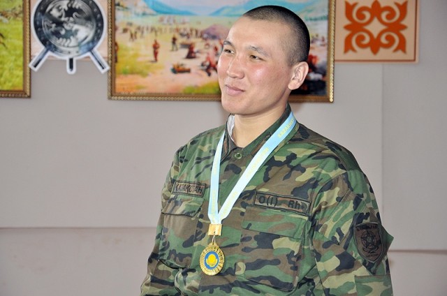 Джамболат Ракчаулы, серебряный призер соревнований