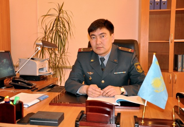 Заместитель начальника департамента по делам обороны ЮКО, Нурмаханбет Дюйсебаев