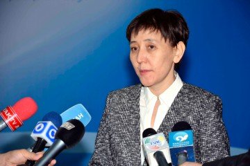 Министр труда и соцзащиты населения РК Тамара Дуйсенова