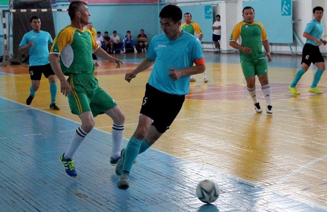 Стартовый матч между командами ДКНБ по Кызылордиской и Жамбыльской областями