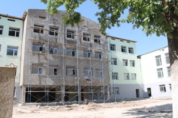 Ремонт в школе-гимназии №1 им. А. С. Пушкина закончится к 1 сентября 2014 года