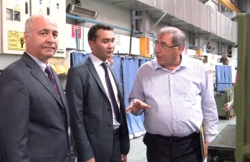 В рамках 5-дневного визита предприниматели посетили промышленные центры - города Измир и Дэнизли