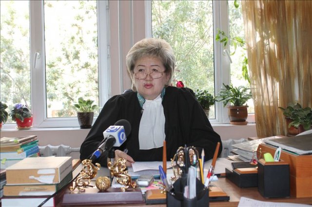 Шара Бийсимбаева, судья Аль-Фарабийского суда г. Шымкент