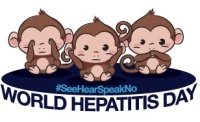 Символ всемирного дня борьбы с гепатитом