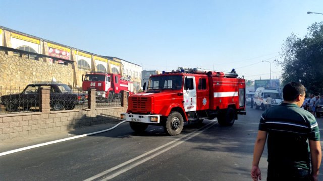  В тушение пожара было задействовано 9 единиц техники