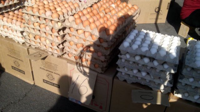 Цены на яйца горожан удивили, от 10 до 18 тенге за штуку
