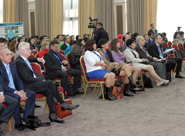 Форум проходил в Конгресс-центре "Шымкент"