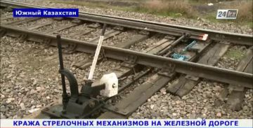 В Южном Казахстане мастер предотвратил аварию на железной дороге