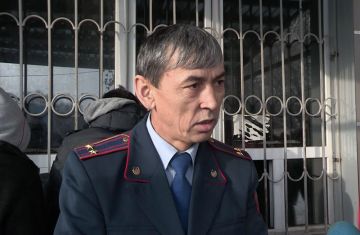 Мусабек Зулпыхаров, начальник отдела административной полиции ДВД Шымкента