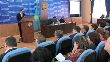 Отчетная встреча акима Енбекшинского района с населением