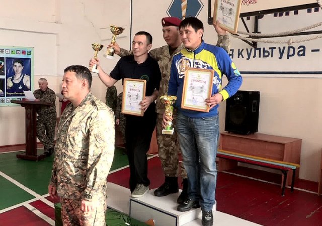 Шымкентские спецназовцы Нацгвардии РК выиграли первенство страны по рукопашному бою