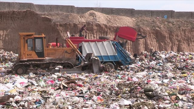 Старый мусорный полигон Шымкента закрыт