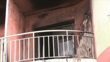 В центре Шымкента произошло возгорание квартиры в многоэтажном доме