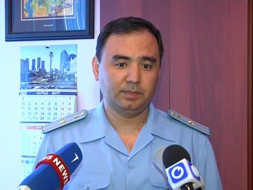 Заместитель прокурора Аль-Фарабийского района Алмас Менлибаев