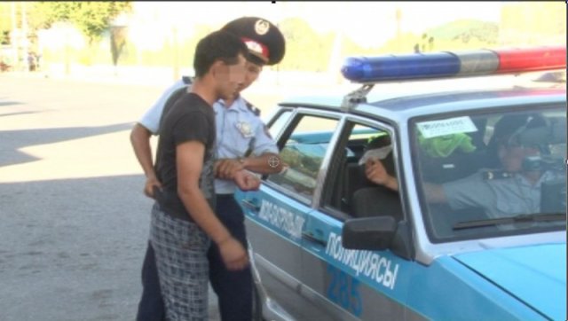 В Туркестане задержана преступная группа, промышлявшая кражами