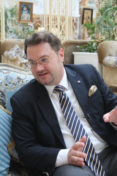 Андрей Анатольевич Новиков-Ланской, президент Международного пушкинского клуба
