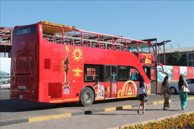 В Шымкенте появились экскурсионные автобусы