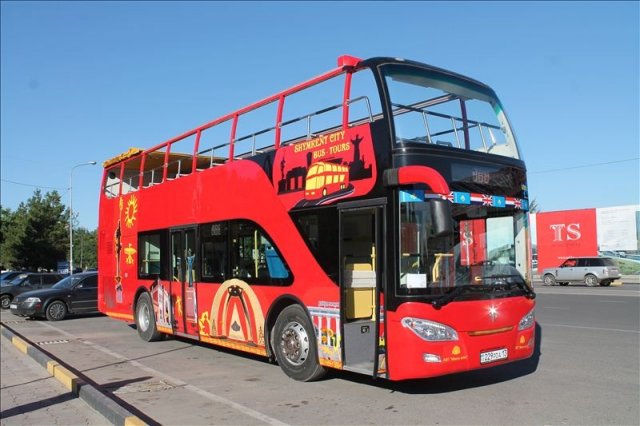 В Шымкенте появились экскурсионные автобусы