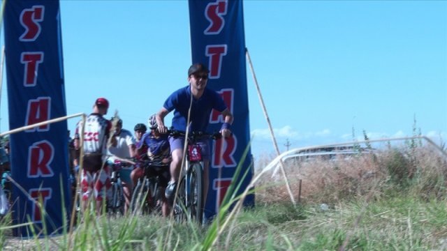 В Шымкенте прошла первая велогонка кросс-кантри