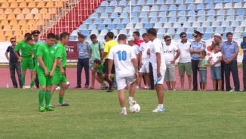 Силовые структуры Толебийского района разыграли ценные призы в футбольном турнире