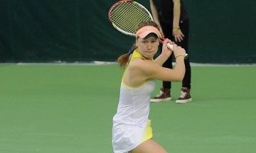 Казахстанская теннисистка Камила Керимбаева в пятницу вышла в финал одиночного разряда турнира серии ITF в Шымкенте с призовым фондом 10 тысяч долларов.