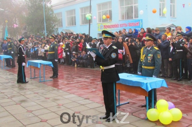 Впервые воспитанники военной школы дали клятву после перехода в ведение Министерства обороны