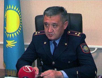 Нурлан Исабеков, начальник ОВД Арысского района