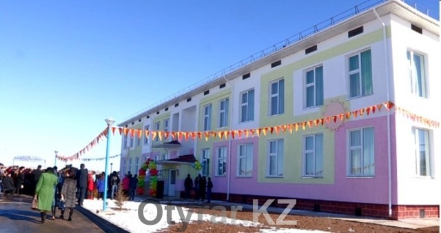Ко дню независимости в Толебийском районе открыли два детских сада