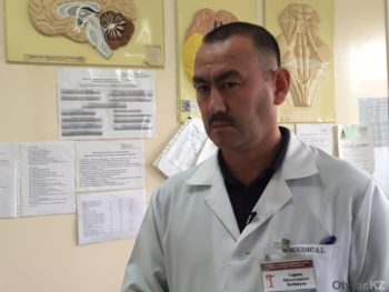 Мухамедкали Сариев, врач нейрохирургического отделения.