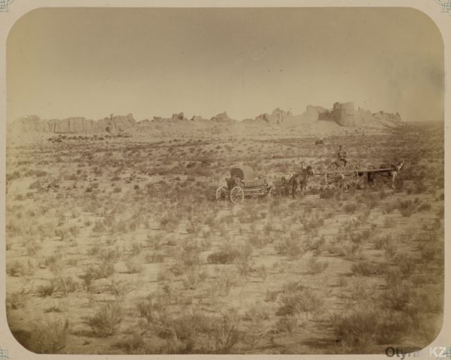 Городище Сауран. 1866 год