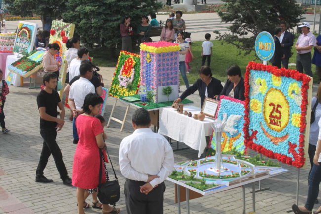 Шымкентцы дружно отпраздновали День единства народа Казахстана