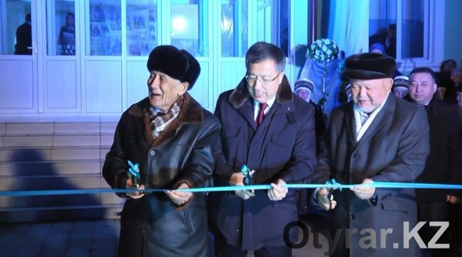 Открытие новой библиотеки в городе Сарыагаш