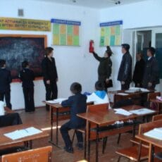 В южноказахстанских школах неблагополучная противопожарная обстановка