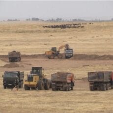 На территории будущего мусорного завода закипело строительство