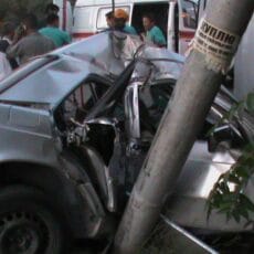 Автокатастрофа в районе Свинцового завода