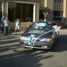 Алматинские журналисты увезли из Шымкента машину