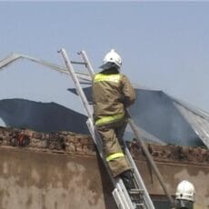 Пожар  на Кайтпасе