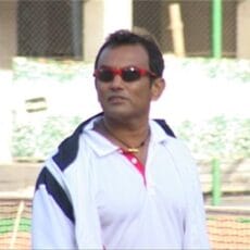 Офицер развития ITF тенниса в Азии Суреш Менон в Шымкенте