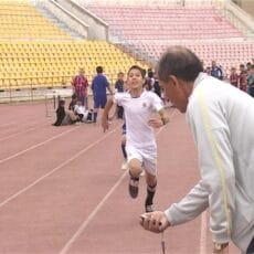 Юные футболисты доказывают на тестах физическую готовность играть за команду